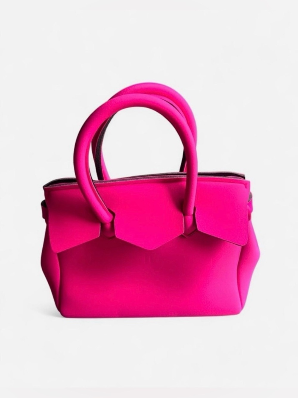 NWT Save My Bag Petite Miss Handbag in fuchsia, made in Italy š®š¹ - Picture 4 of 7